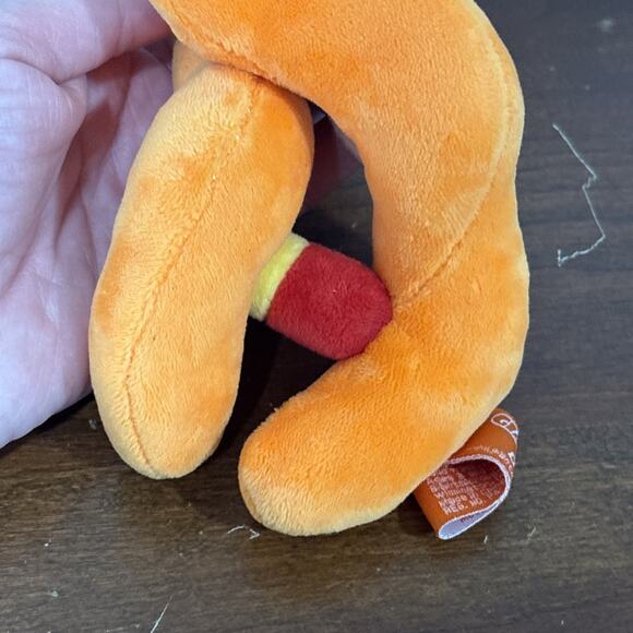 Giant Microbes DNA Plush Stuffed Toy Orange 10" By Drew Oliver - Picture 8 of 9